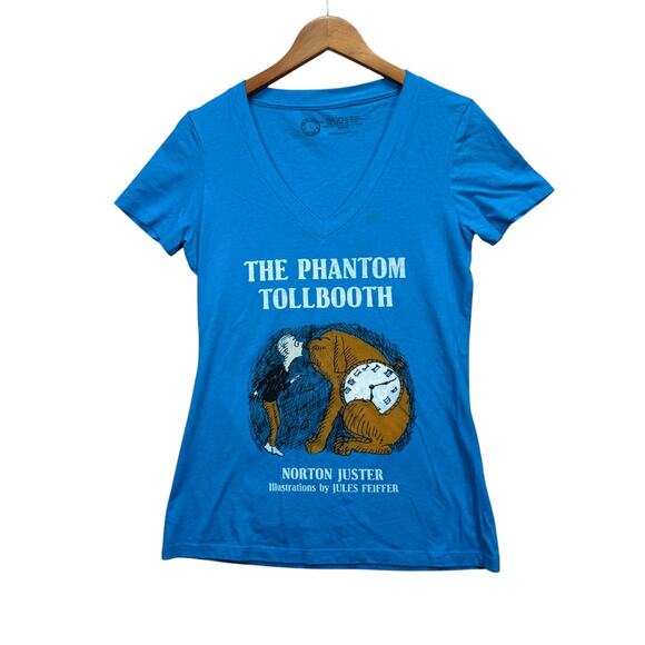 The Phantom Tollbooth Norton Juster Film Book Women's T-Shirt Out of Print L - Picture 1 of 4